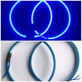 2PCS GREEN Colour Three Wheel Head Light Ring LED Neon Flexible Light. 