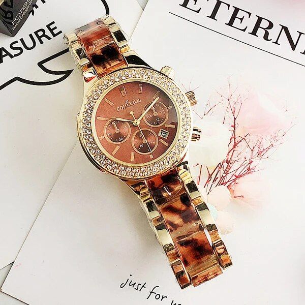 【Unique features】【VNOX Jewelry Store】Relogio Feminino Geneva Luxury ...