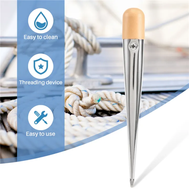 Splicing%20FID,FID%20for%20Splicing%20Rope%20Kit%20Stainless%20Steel%20FID%20for%20FID%20Splicing%20Tool%20with%20Plastic%20Handles%20Rope%20Fids,17cm%20-%20Image%207