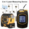 3 In 1 Laser Tape Measure Rangefinder 5m Tape Ruler Infrared High-precision Intelligent Electronic Ruler Building Distance Meter. 