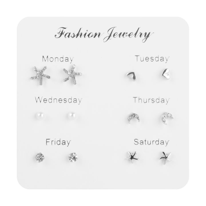 Simple%20Design%20One%20Week%20Earring%20Sets%20Ear%20Studs%20for%20Women%20Girls%20-%20Image%209