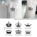 Waterproof Temporary Crown Tattoo Stickers Body Art Hand Foot for Girl Women Men. 
