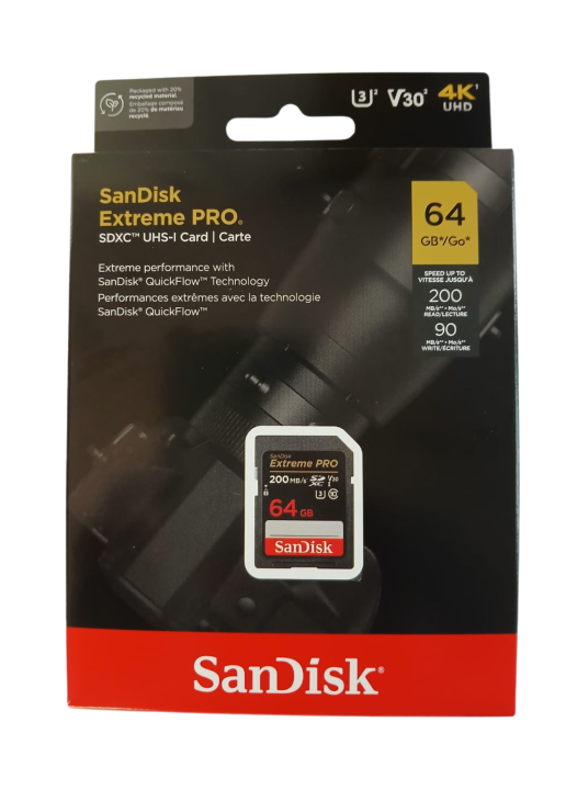 SanDisk%20Extreme%20PRO%20SD%20%2064GB%20%20%20C10%20V30%20U3%20UHS-I%20SD%20200Mbs%204K%20V30%20-%20Image%204