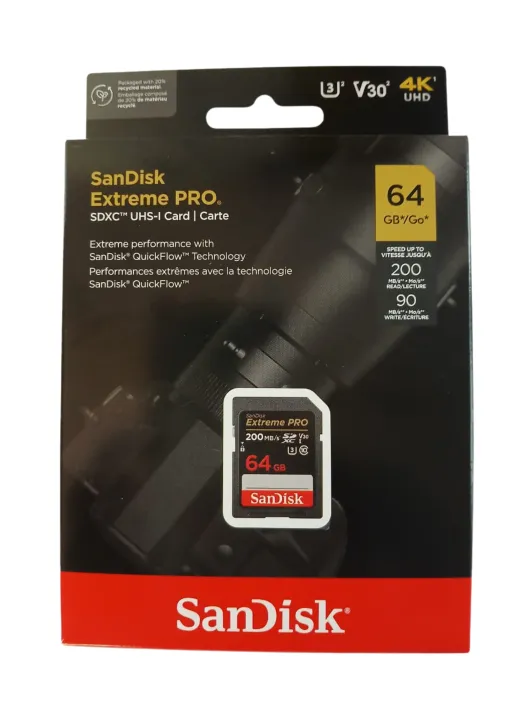SanDisk%20Extreme%20PRO%20SD%20%2064GB%20%20%20C10%20V30%20U3%20UHS-I%20SD%20200Mbs%204K%20V30%20-%20Image%204