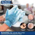 Exfoliating Gloves Bath Sponge Body Dead Skin Remover Bathroom Shower Brush Massager Scrub Exfoliator Cleaning Gloves Dishwashing Multifunctional Household Magic Cleaning Gloves With Brush Kitchen Tools Soap Use Gloves Pet Bath Brush Household. 