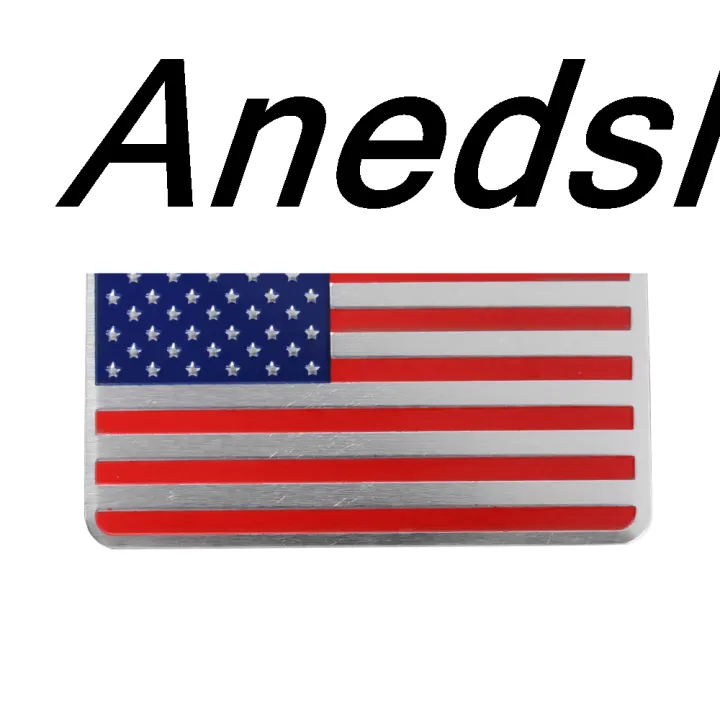 Anedshaop 【beauty code】US American Flag Car Sticker Auto Decor Decal ...