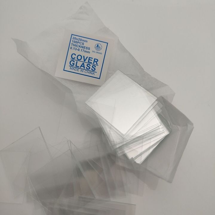 100%20Pcs%20Transparent%20Square%20Glass%20Slides%20Coverslips%20Coverslides%20For%20Microscope%20Optical%20Instrument%20Microscope%20Cover%20Slip%20-%20Image%202