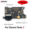 New Original USB Charging Port Plug Dock Connector Board Flex Cable With Full IC For Xiaomi Mi Note 3 Charging Connector Board. 