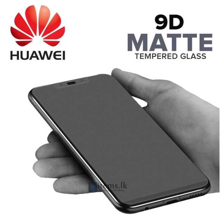 Full Glue Anti-Fingerprint Matte Tempered Glass for Huawei Nova 3i