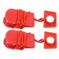 2Pc Treadmill Magnetic Safety Switch Universal Treadmill Emergency Stop Assy. 