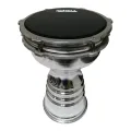 8'' 9'' Rowell Aluminium Darbuka with Carrying Bag - Tunable All-Weather Synthetic Head Darbak Fine Tuned Darbag Doumbek Congo Bongo with Soft case. 