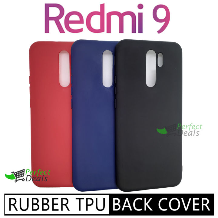 Perfect Redmi 9 Super Slim Magic Comfort Grip Ultra Thin Back Cover Rubber Silicone TPU Case for Redmi 9