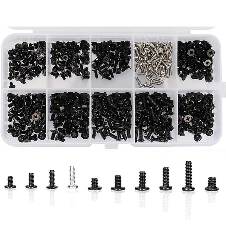 500Pcs M2 M2.5 M3 Laptop Notebook Computer Screw Kit Set for IBM HP Dell Lenovo Samsung Sony Toshiba Gateway Acer