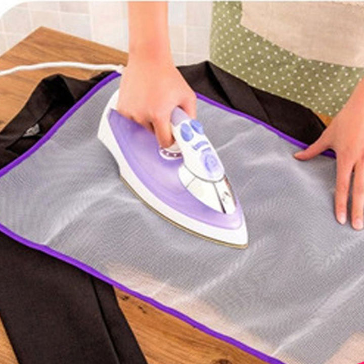 【Must-Have Accessories】 Cloth Protective Press Mesh Insulation Ironing Board Mat Cover Random Colors