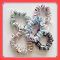 VibeVendor 50 Pcs/20 pcs 2024/2025 PHA Pigeon foot ring with base Serial number Pigeon ring PHA/PHIL ring Colored interior Pigeon ring. 