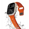 Sport Strap For Apple Watch Band Ultra 2 49mm 45mm 44mm 42mm 41mm 40mm 38mm 40mm Soft Silicone Correa Bracelet iWatch Series 9 Ultra 7 Se 3 6 8 5 4 38mm-41mm & 42mm-49mm. 