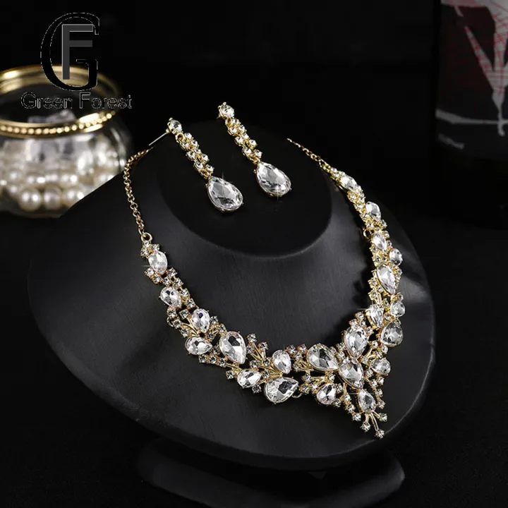 Dangle%20Earrings%20Extension%20Chain%20Heavy%20Dinner%20Women%20Jewelry%20Necklace%20-%20Image%209