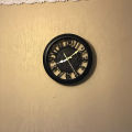 Vintage Digital Wall Clocks Wall Watch Horloge wall Quartz(Black). 