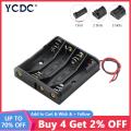 1x 2x 3x 4x Way Abs Holder Aaa Cell Storage Box With Cable Lead Arduino Power Supply For 1 2 3 4 Slots Aaa. 