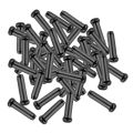 【LATS  Store】50pcs Metal Brake Shifter Inner Tips Cable Cap Gear 7 Colors. 