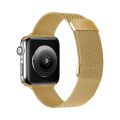 Double Section Milanese Magnetic Elasticity Strap Watch Band For Apple Watch Ultra 49mm / Series 8&7 45mm / SE 2&6&SE&5&4 44mm / 3&2&1 42mm 7 45mm / 6 & SE & 5 & 4 44mm / 3 & 2 & 1 42mm. 