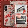 Anti-knock Back Cover Phone Case For ZTE Blade A54 Dirt-resistant Anti-dust Silicone ring Soft case Lanyard Durable. 