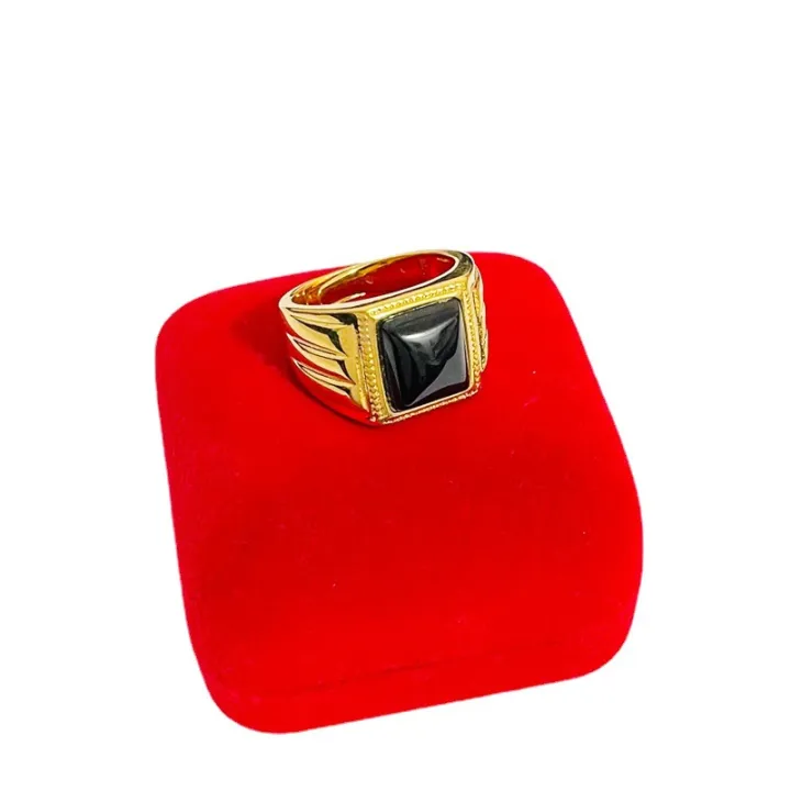 %E3%80%90Cheap%E3%80%91Jin%20Yi%20Cheng%20Jewelry%20Gold%20Plated%20Jewelry%20Cat's%20Eye%20Stone%20Green%20Black%20Treasure%20Ring%20Men's%20and%20Women's%20Gold%20Inlaid%20Jade%20Ring%20-%20Image%205