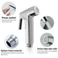 Chrome Bidet Spray Tap Hygienic Toilet  Shower Head Hose Bathroom Flushing. 