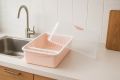 KITCHEN PLATE RACK WITH COVER -HSP-24A15. 
