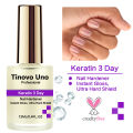 Tinovo Uno Keratin 3 Day Nail Growth Instant Gloss Nail Hardener Strengthener No Bake Nail Polish Finish Manicure Normal Lacquer. 