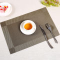 Dining Table Place Mats 30CMx40CM Inches Set of 1 & 6 GOLD SILVER BROWN GREY. 