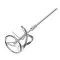 KOGEEK S-Type Threaded Head Stirring Rod Cement Putty Paint Coating Spiral Mixer for Mechanical Rod. 