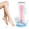 Geemy GM-3073 Electric Lady Shaver, Wet and Dry Rechargeable Shaver Bikini Trimmer Body Hair Removal for Legs and Underarms Painless, 3 in 1 Blade Easy and Quick Women Shavers. 