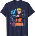 Naruto Shippuden Naruto Sasuke Split Face T-Shirt. 
