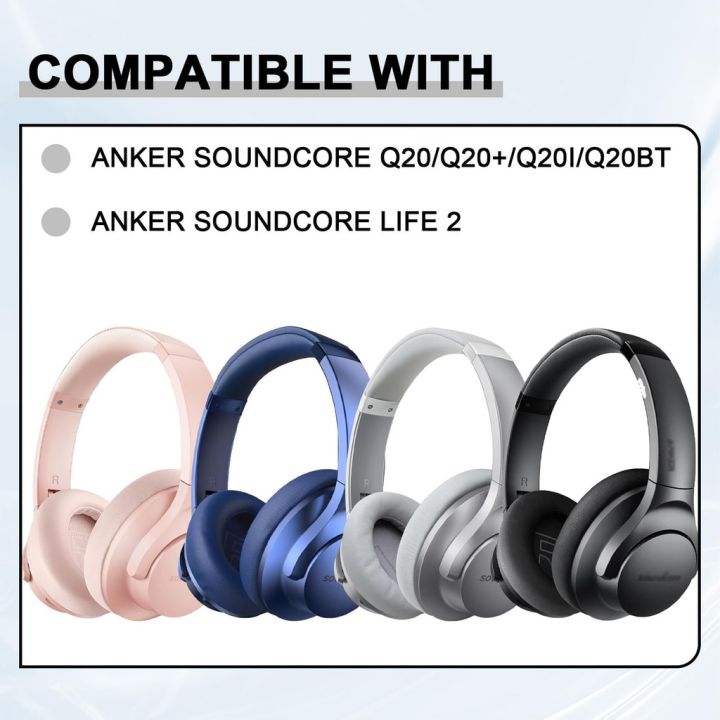 Replacement%20Earpads%20for%20Anker%20Soundcore%20Life%202/Q20/Q20+/Q20I/Q20BT%20Headphones,%20Ear%20Cushions%20Headset%20Earpads%20Ear%20Cups%20Cover%20Repair%20Parts%20-%20Image%203