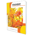 Colouray CR Book (60gsm) - 200 pgs Single Rule. 