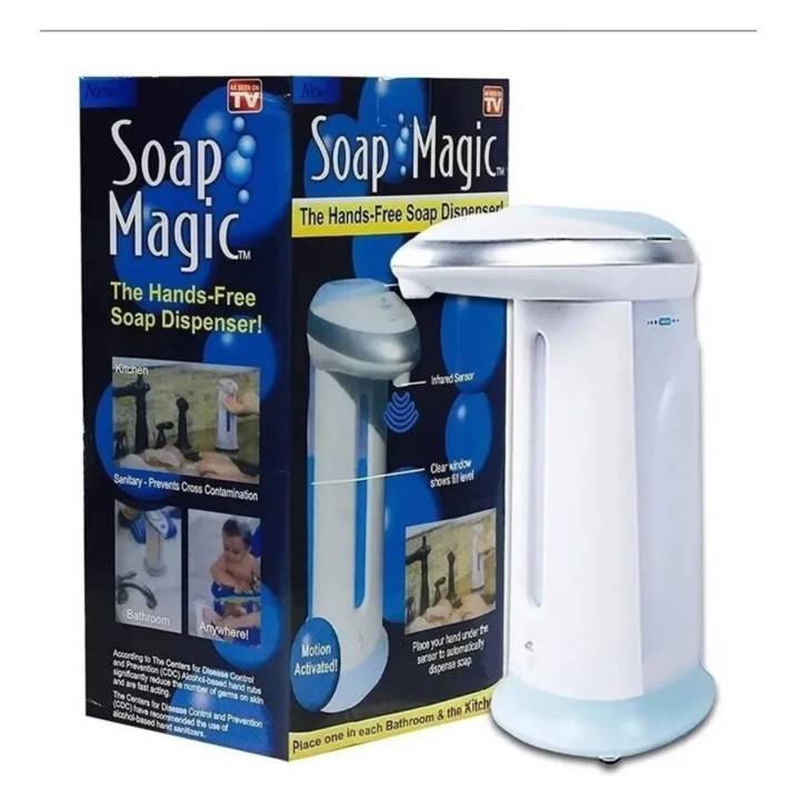 Soap Magic Hands-Free Automatic Soap Dispenser DQ-Z001 with Motion Sensor