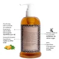 Rustic Art Orange Neem Organic Hand Wash | Natural, Vegan | Non-Drying, Hydrating | 250ml (FROM INDIA SAB). 