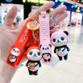 Key Charm Small Pendant Bag Charm Creative Keyrings Jewelry Personalized Panda Keychain. 
