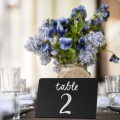1/5/10pcs Mini Chalkboard L-shaped Small Blackboard Erasable Message Board Tabletop Chalkboard For Home Office Store. 