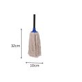 COTTON MOP 250g WITH 120CM PLASTIC COATED METAL HANDLE - FEATHER BRAND. 