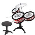 Kids Jazz Drum Set Kit Educational Instrument Toys. 