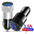 PD Car Charger 66W Car Phone Charger USB Type C Fast Charging in Car USB-C Adapter For Mobile Xiaomi Note 11 iPhone 13 14 Huawei. 