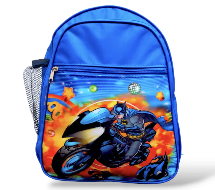 BATMAN Kids School Bag Kids Backpack for Boys Nursery & Grade 1,2