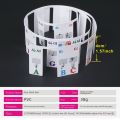 ARELENE Piano Keyboard Stickers Grand/Electric Piano 88 Keys Stave Notation Note Strip Label Symbol for Beginners Students. 
