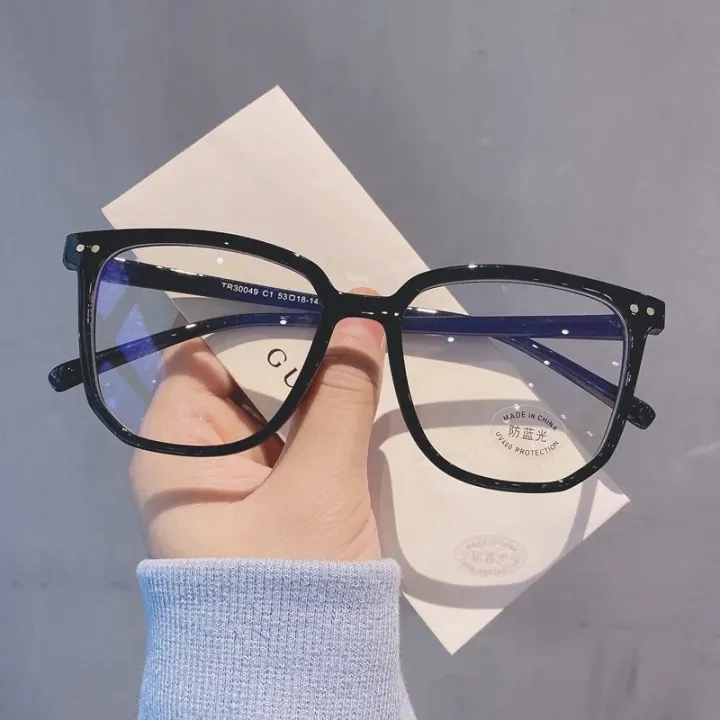 Blue Light Filter Higher Grade Retro Design Clear Lens Compiter Glass Mari Clear Lens Unisex Ladies and Men Clear Lens Protection Lens Stylish Girls Clear Lens Nurd Glasses in Daraz Flyer 178