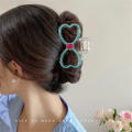 Plastic/Resin  Hair Clip Versatile Length About 9cm Bow-Shaped Bow Claw Clip -Encrusted Princess-Inspired Princess Hair Clip for Formal Occasions  Wear Girls' Hair Accessory Hair Styling Tool Gift For. 