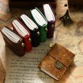 bts diary Mini Version of Hand Ledger Portable Traveler's Diary MINI Loose-leaf Notebook First-layer Cowhide Pocket Diary Notebook GiftReading Writing. 
