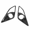 Fog Lamp Bezel Covers High Strength Oxidation Proof Front Bumper Fog Light Cover Carbon Fiber Long Lasting for GT86 2013 To 2016. 