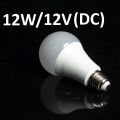 12v DC led light bulb 12W/9W, e27 for 12v battery/ Solar charger control. 